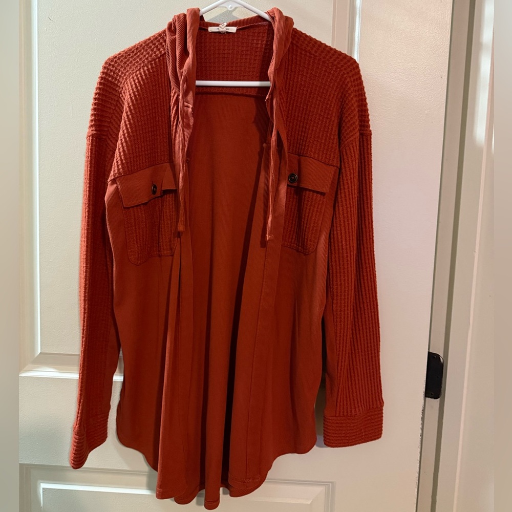 Maurice’s Women's Rust Sweater with Hood